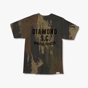 Printed Diamond supply tee
